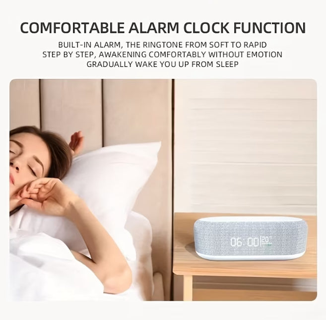 ⏰ AMPSNOVA™ 4-in-1 Smart Wireless Charging Alarm Clock